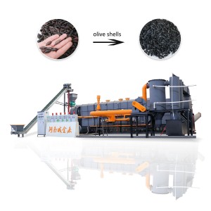 Continuous Carbonization Furnace Machine Charcoal Making Machine