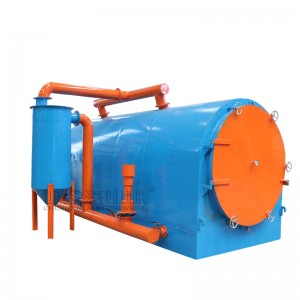 HORIZONTAL CARBONIZATON FURNACE FOR WOOD CHARCOAL