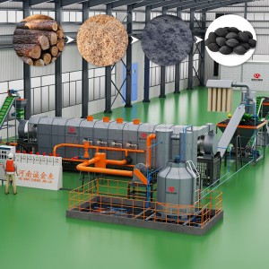 Biomass Charcoal Making Machine for Sale