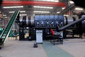 Continuous Carbonization Furnace Machine Charcoal Making Machine