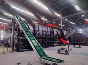 Continuous Carbonization Furnace Machine Charcoal Making Machine